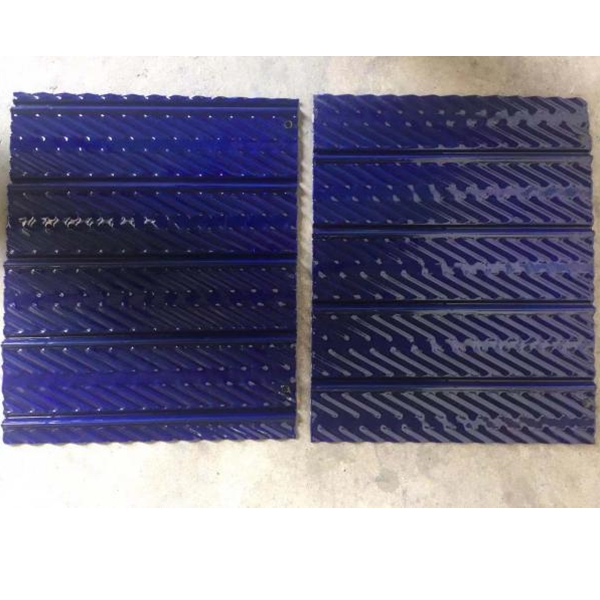 為某大型國企定點(diǎn)生產(chǎn)的冷端搪瓷傳熱元件波形